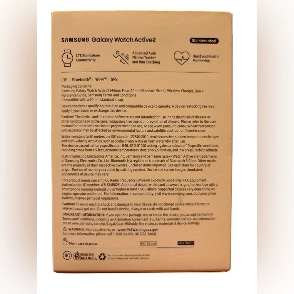 Samsung Galaxy Watch Active2 Black